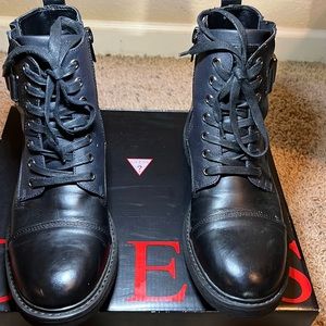 New mens Guess boots size 8.5 brown